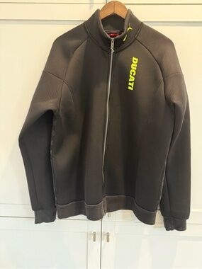 Puma x Ducati Monster Men’s XL Black Full Zip Moto Racing Track Jacket
